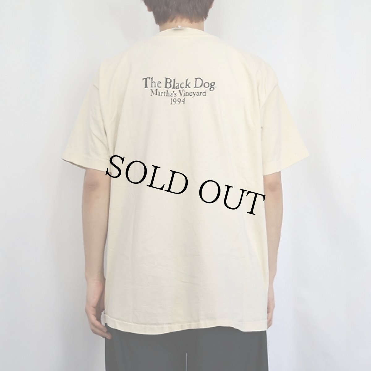 画像4: 90's The Black Dog USA製 犬プリントTシャツ XL (4)