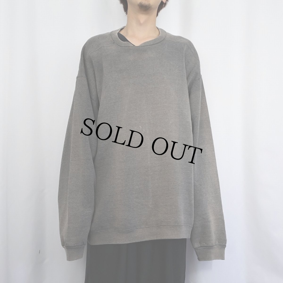 画像2: Wilson 無地 フェードスウェット 3X (2)