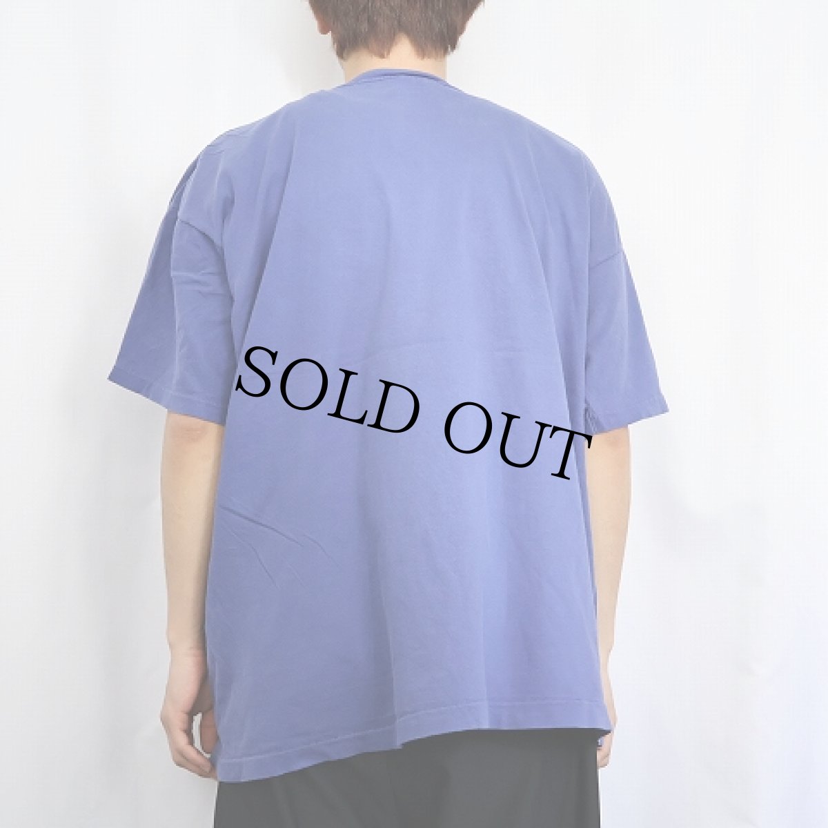 画像3: 80〜90's BANANA REPUBLIC USA製 無地ポケットTシャツ L (3)