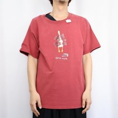 画像2: Will Bullas "DUCK TAPE" アートプリントTシャツ L (2)