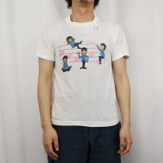 画像2: 80's THE BEATLES USA製 ロックバンドTシャツ M (2)