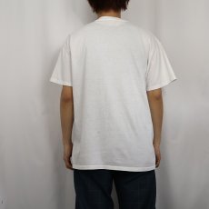 画像3: 90's S.Moore USA製 "The Fella's" イラストプリントTシャツ L (3)