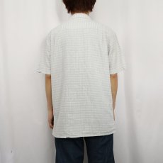 画像3: 2014SS Patagonia チェック柄 ヘンプ×コットンシャツ L (3)