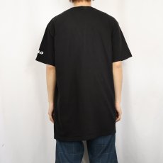 画像3: 90's POLO SPORT Ralph Lauren 魚プリントTシャツ BLACK L (3)