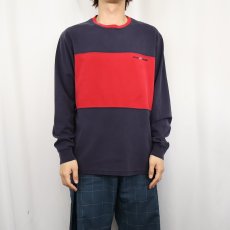 画像2: 90's POLO SPORT Ralph Lauren CANADA製 2トーン メッシュロンT M (2)