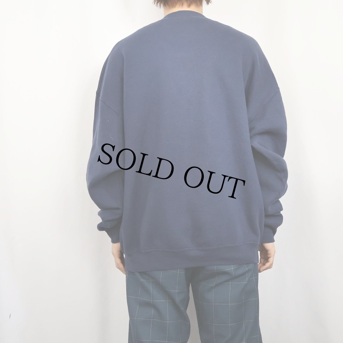 画像3: VIRTUAL PESTS "WHATEVER" プリントスウェット NAVY XL (3)