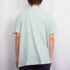 画像3: POLO Ralph Lauren ロゴ刺繍 ボーダー柄 ポケットTシャツ L (3)