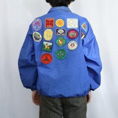画像4: 60's RUSSELL SOUTHERN USA製 パッチ付き ナイロンコーチジャケット M (4)