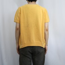 画像3: 60's TOWNCRAFT Penneys 無地 半袖ラグランスウェット L (3)