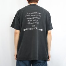 画像4: "THE SLAUGHTERED LAMB PUB" バープリントTシャツ BLACK XL (4)
