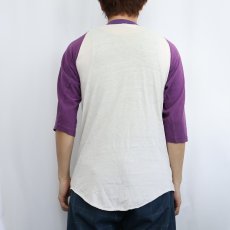 画像3: 70〜80's RUSSELL ATHLETIC 金タグ 無地 ラグランTシャツ L (3)