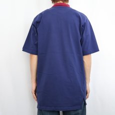 画像3: 90's〜 Eddie Bauer ヘンリーネック ポケットTシャツ M (3)