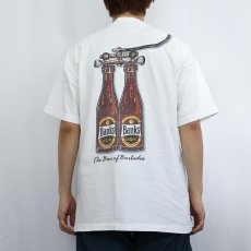 画像3: Banks ビールメーカー プリントTシャツ L (3)