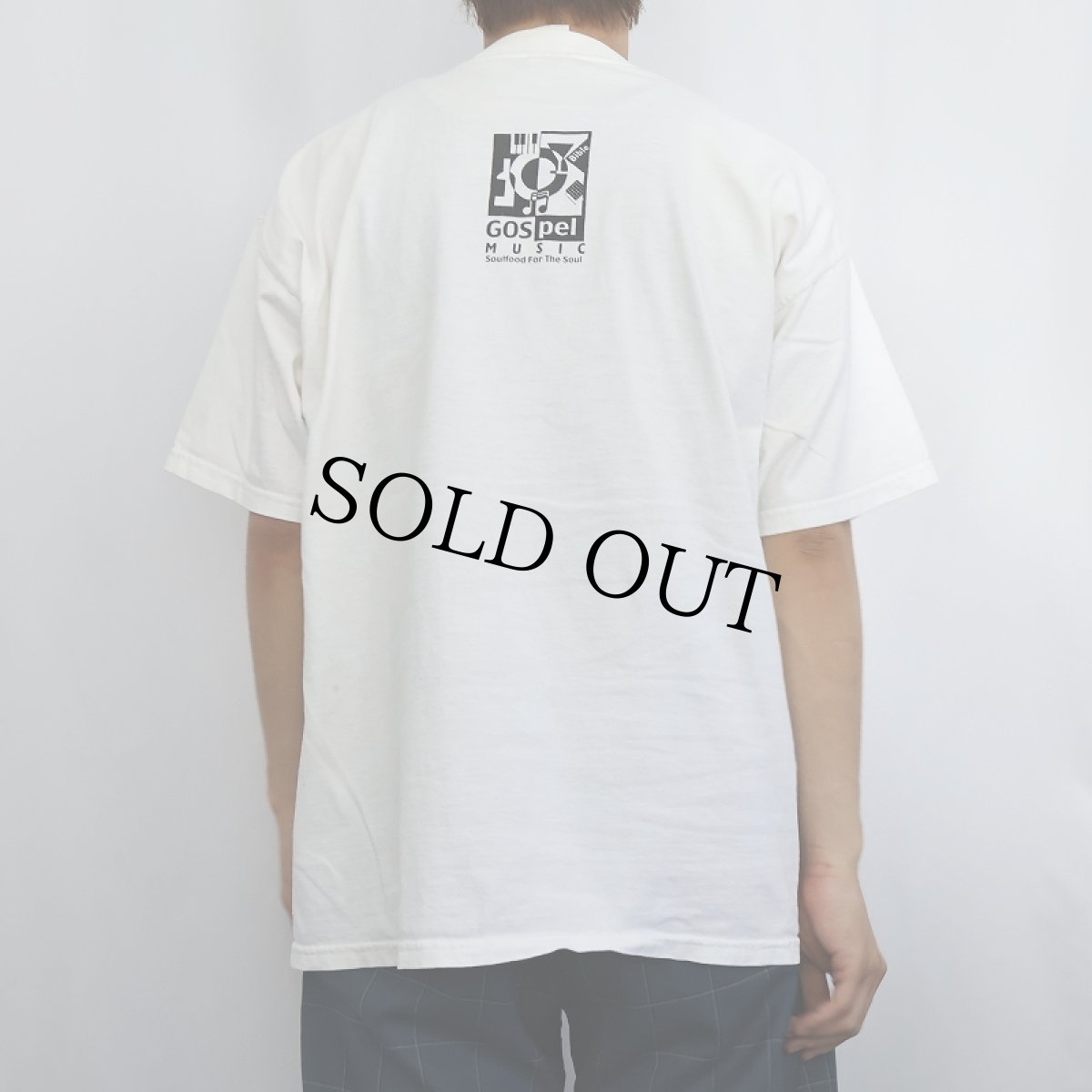 画像3: Africasong Communicatiouns "WADE IN THE WATER" プリントTシャツ XL (3)