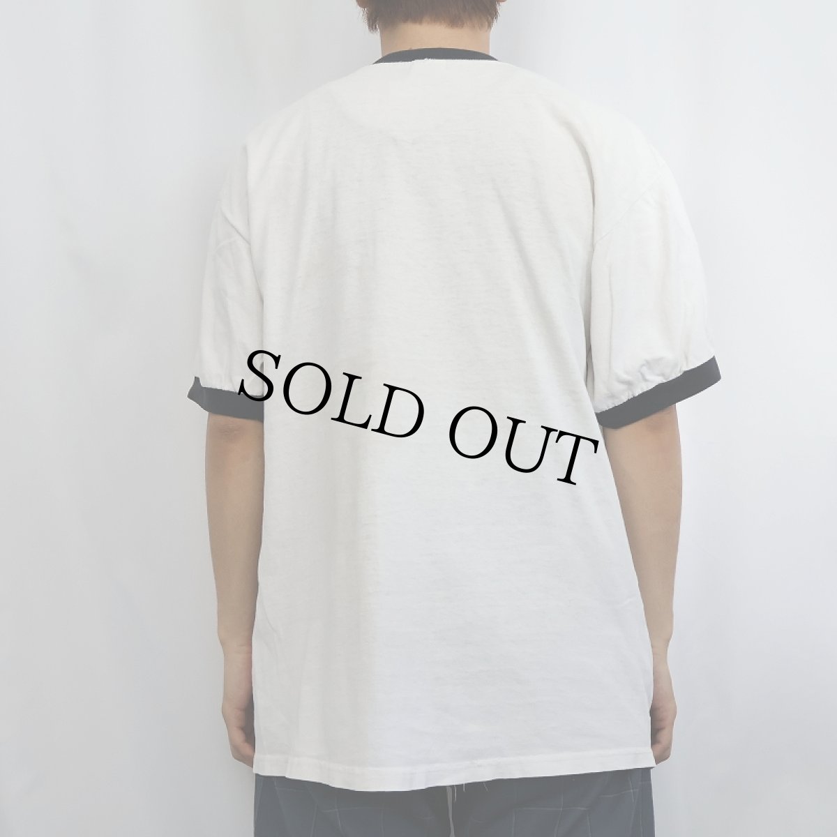 画像3: 90's Miller Lite USA製 ビールメーカー プリントリンガーTシャツ XL (3)