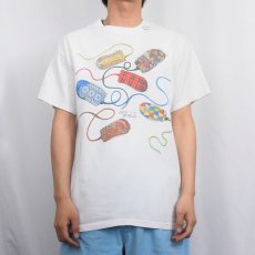 画像3: 2000's LIBERTY GRAPHICS Diana Dee Tyler イラストプリントTシャツ M (3)