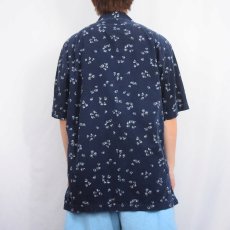 画像5: POLO Ralph Lauren "CLAYTON" ヨット柄 コットンオープンカラーシャツ NAVY M (5)