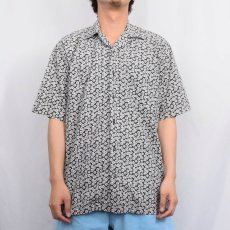 画像4: POLO Ralph Lauren "CLAYTON" 花柄 コットンオープンカラーシャツ S (4)