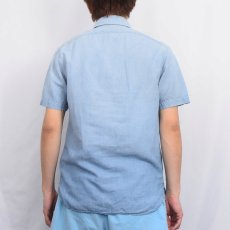 画像6: Ralph Lauren RRL マチ付き シャンブレーシャツ S (6)