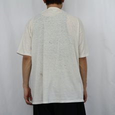 画像3: 90's SNOOPY USA製 "CAMP FJM" キャラクタープリントTシャツ XL (3)