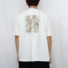画像4: 90's BANANA REPUBLIC USA製 アニマルプリント ポケットTシャツ XL (4)