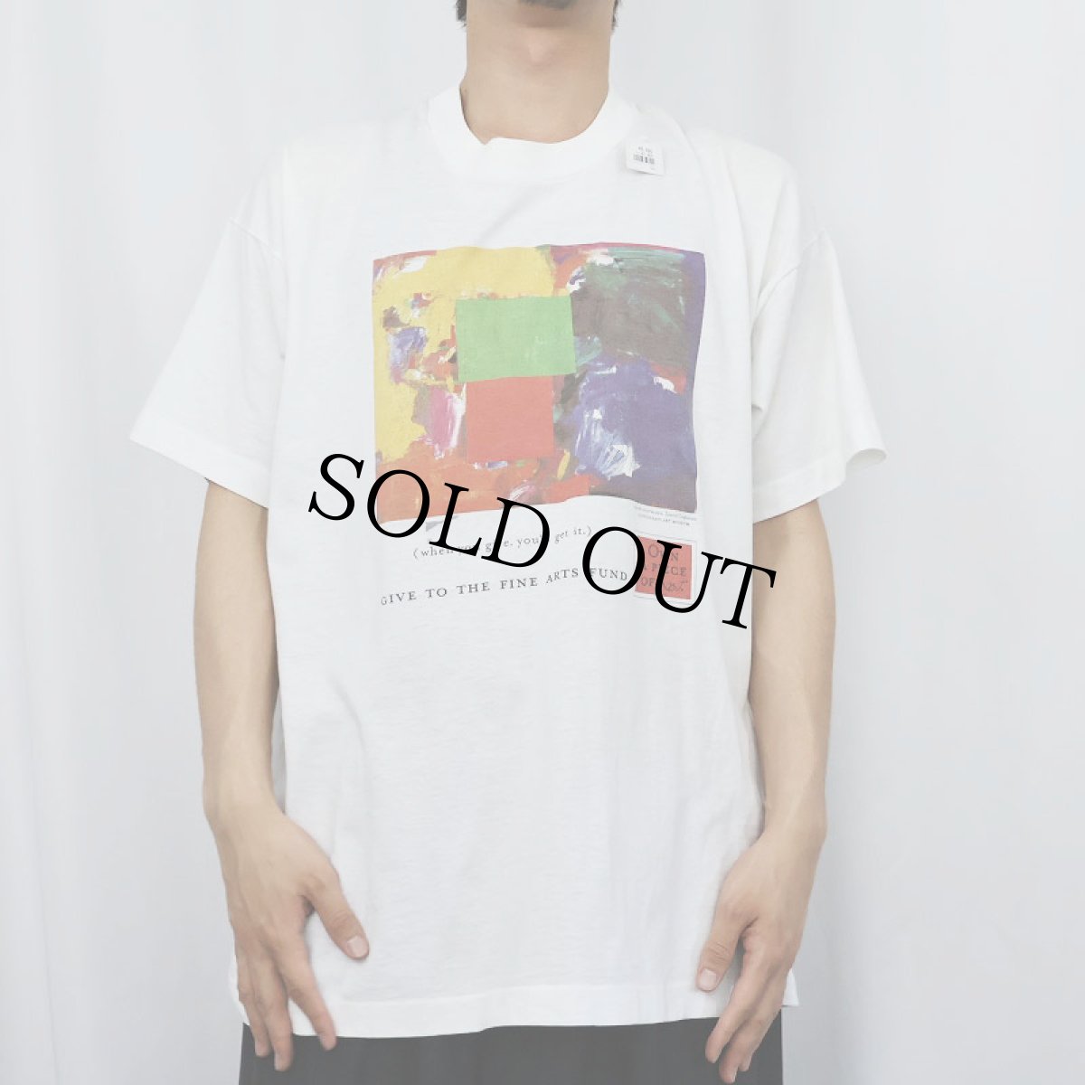 画像2: 90's Hans Hofmann "Toward Crepuscule" アートプリントTシャツ XL (2)