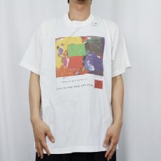 画像2: 90's Hans Hofmann "Toward Crepuscule" アートプリントTシャツ XL (2)