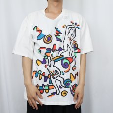 画像2: 90's Gilda Marx アートプリントTシャツ (2)
