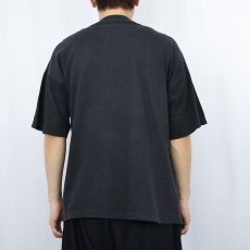 画像3: 90's Joan Miro アートプリントTシャツ BLACK (3)