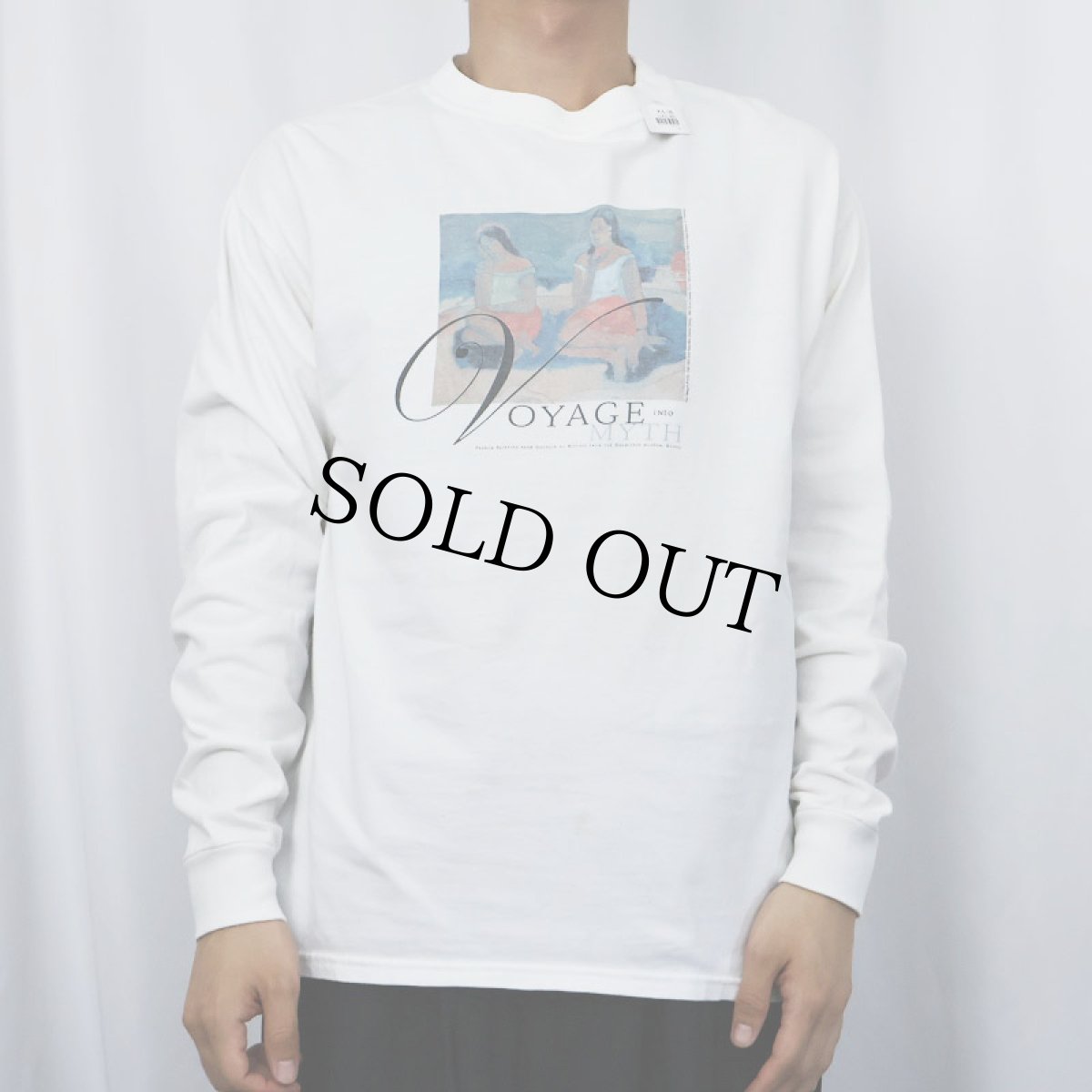画像2: 【SALE】 2000's Paul Gauguin "Nave Nave Moe" アートプリントロンT M (2)