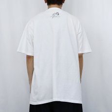 画像3: 90's JOHN LENNON USA製 ミュージシャンアートTシャツ XL (3)