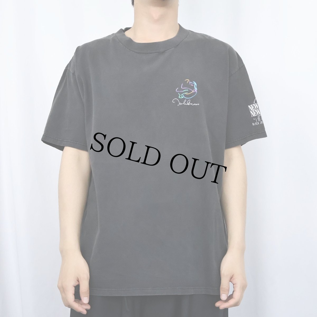 画像3: JOHN LENNON ミュージシャンアートTシャツ L (3)