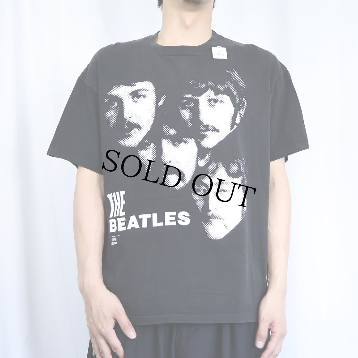画像3: 90's BEATLES USA製 ロックバンドTシャツ BLACK XL (3)