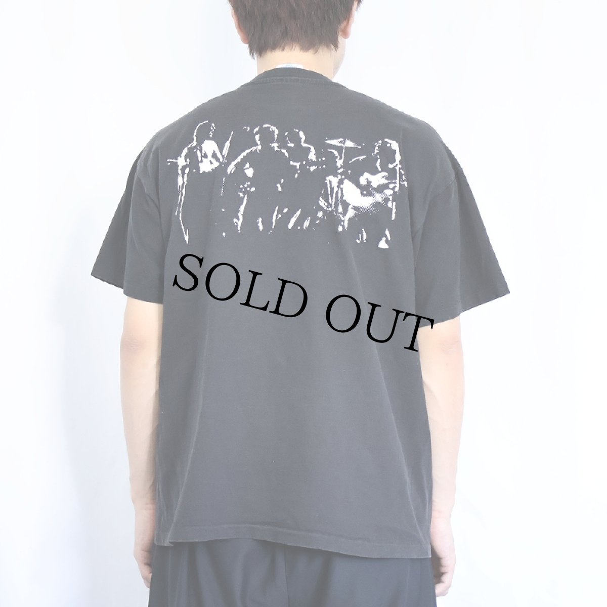 画像4: 90's BEATLES USA製 ロックバンドTシャツ BLACK XL (4)