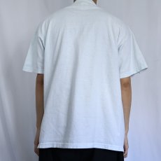 画像3: 90's USA製 "KEEP YOUR DISTANCE" ギミックプリントTシャツ XL (3)