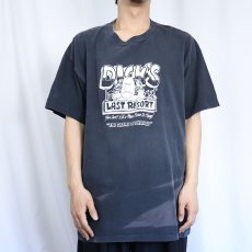 画像2: 90's DICK'S LAST RESORT USA製 レストランプリントTシャツ XL (2)