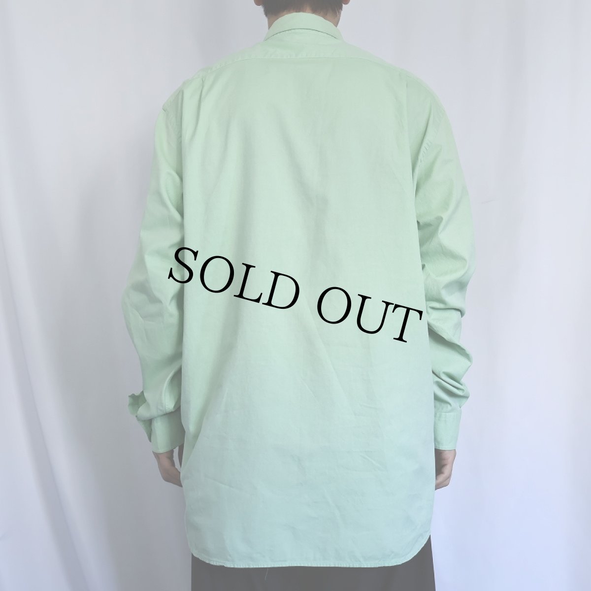 画像3: Ralph Lauren Purple Label ITALY製 コットンボタンダウンシャツ XL (3)