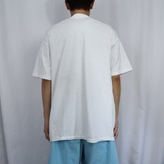 画像3: 90's LEONARDO DA VINCI USA製 "Mona Lisa" アートプリントTシャツ XL (3)