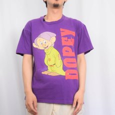 画像3: 90's Disney 七人の小人 "Dopey" キャラクタープリントTシャツ L (3)