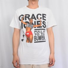 画像3: Grace Jones "PULL UP TO THE BUMPER" 歌手&女優プリントTシャツ (3)