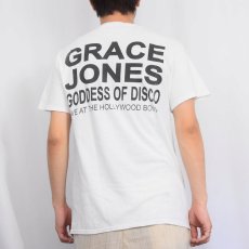 画像4: Grace Jones "PULL UP TO THE BUMPER" 歌手&女優プリントTシャツ (4)