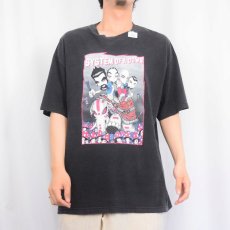画像2: SYSTEM OF A DOWN USA製 ニュー・メタルバンドTシャツ XL (2)