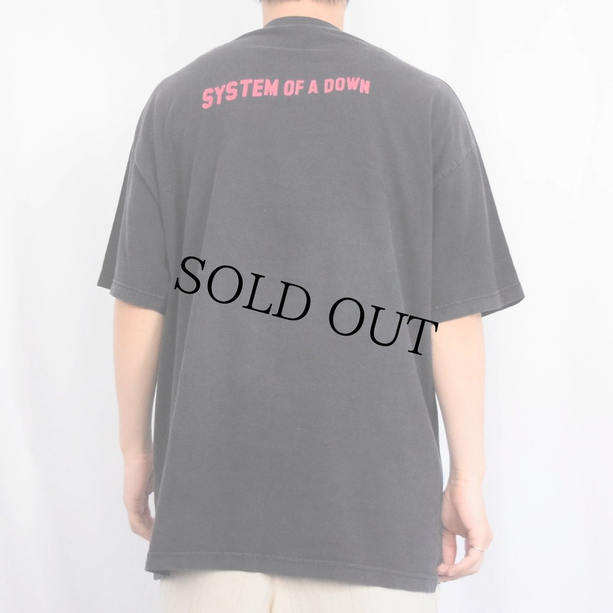 画像3: SYSTEM OF A DOWN USA製 ニュー・メタルバンドTシャツ XL (3)