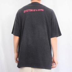 画像3: SYSTEM OF A DOWN USA製 ニュー・メタルバンドTシャツ XL (3)