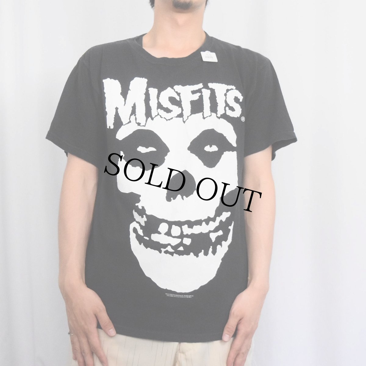 画像2: 2002 THE MISFITS ハードコアパンクバンドTシャツ BLACK (2)