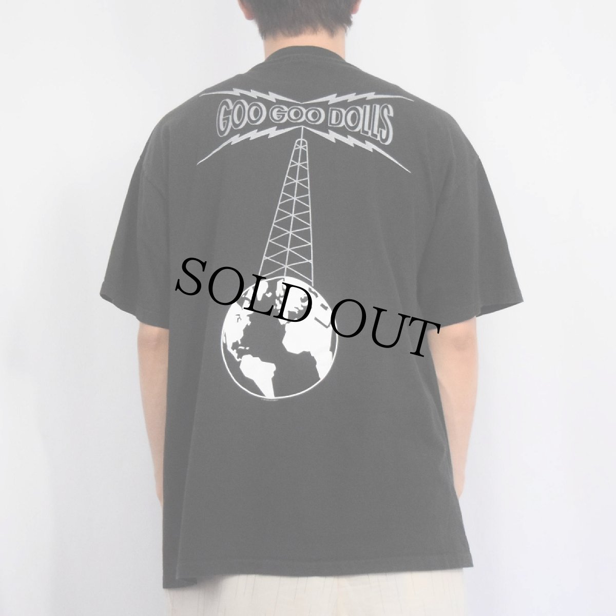 画像4: 1995 Goo Goo Dolls USA製 ロックバンドTシャツ BLACK XL (4)