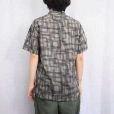 画像3: 60's PENNEY'S TOWNCRAFT 総柄 プルオーバーコットンボタンダウンシャツ M (3)