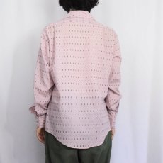 画像3: 70's Kmart 総柄 ポリエステル×コットンシャツ SIZE15 1/2 (3)