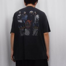 画像4: 2004 VAN HALEN ハードロックバンドツアーTシャツ XL (4)