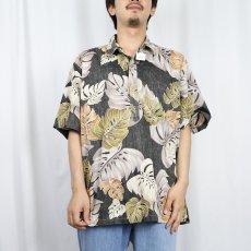 画像2: 80〜90's MALIHINI HAWAII HAWAII製 オールオーバーパターン コットンプルオーバーアロハシャツ L (2)
